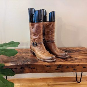 Frye Harness Cavalry boots size 9 color cognac